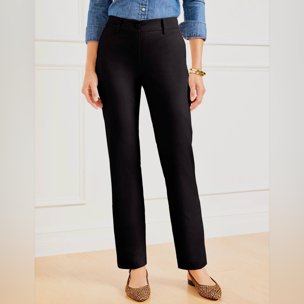 Talbots straight leg chinos size 12 long